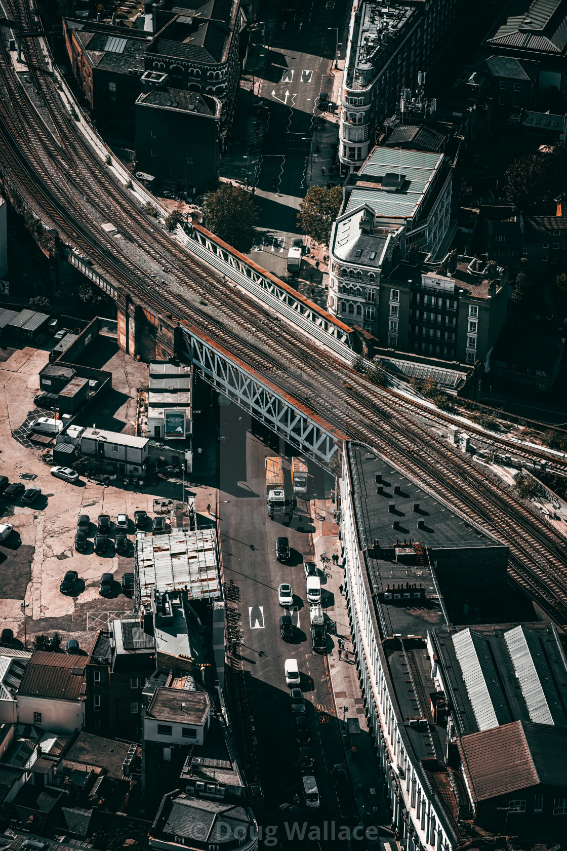 "Southwark Street, London UK." stock image