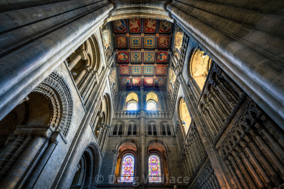 "Ely Cathedral, South West Transepts, Ely UK." stock image