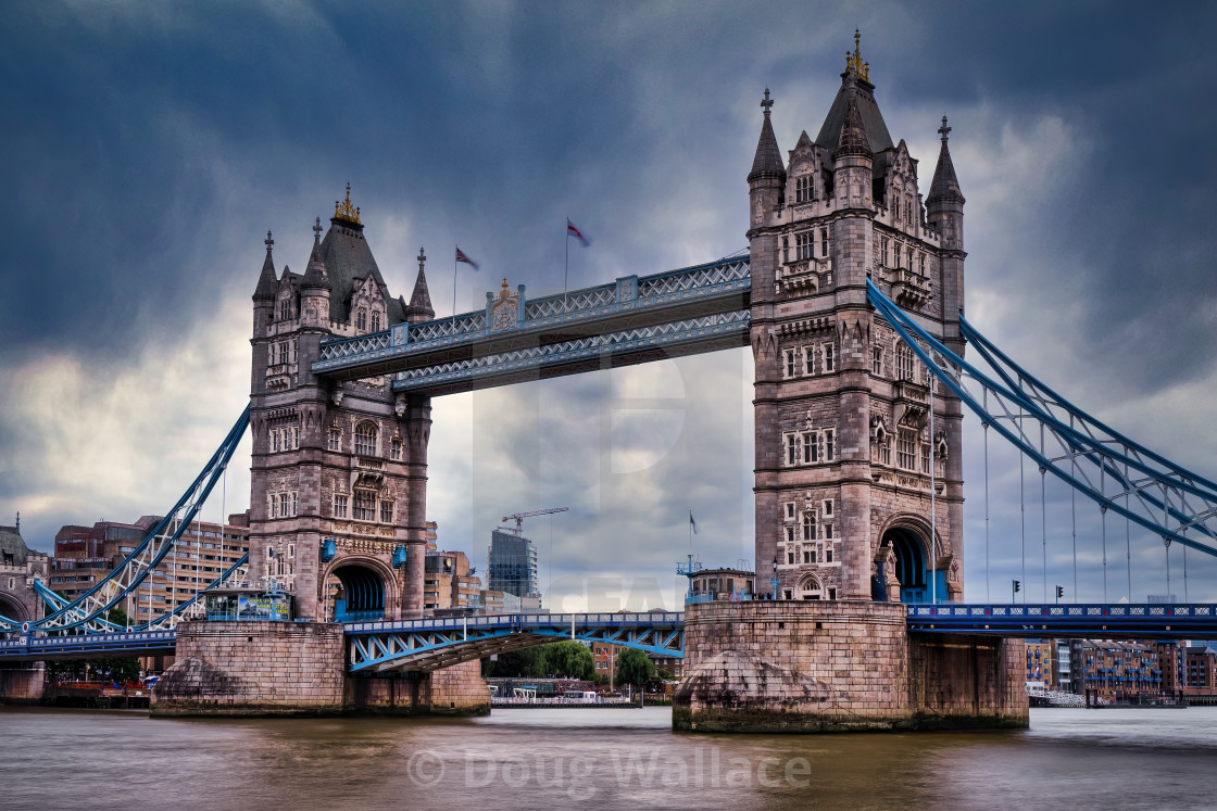 "Tower Bridge, London UK." stock image