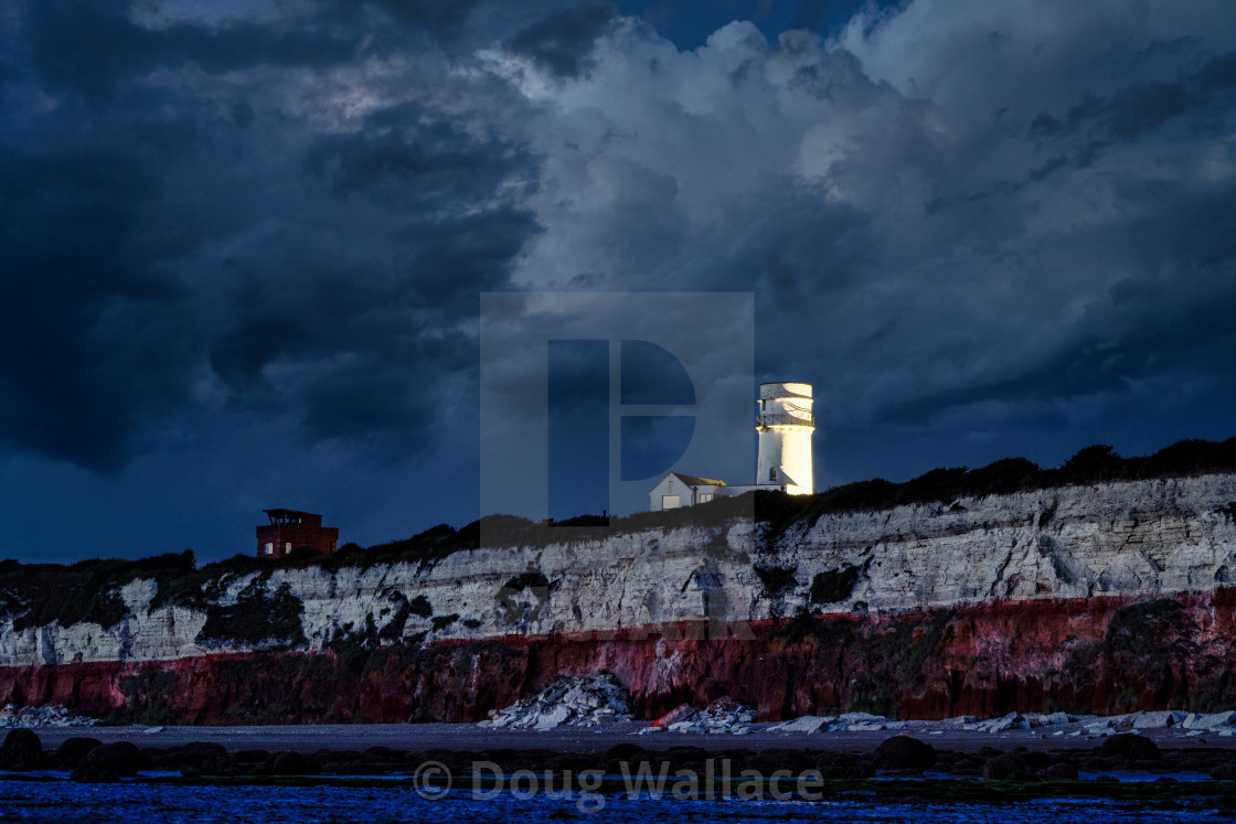 "The Old Lghthouse, Hunstanton UK." stock image