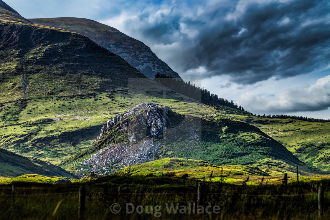 "Snowdonia National Park, Wales UK." stock image