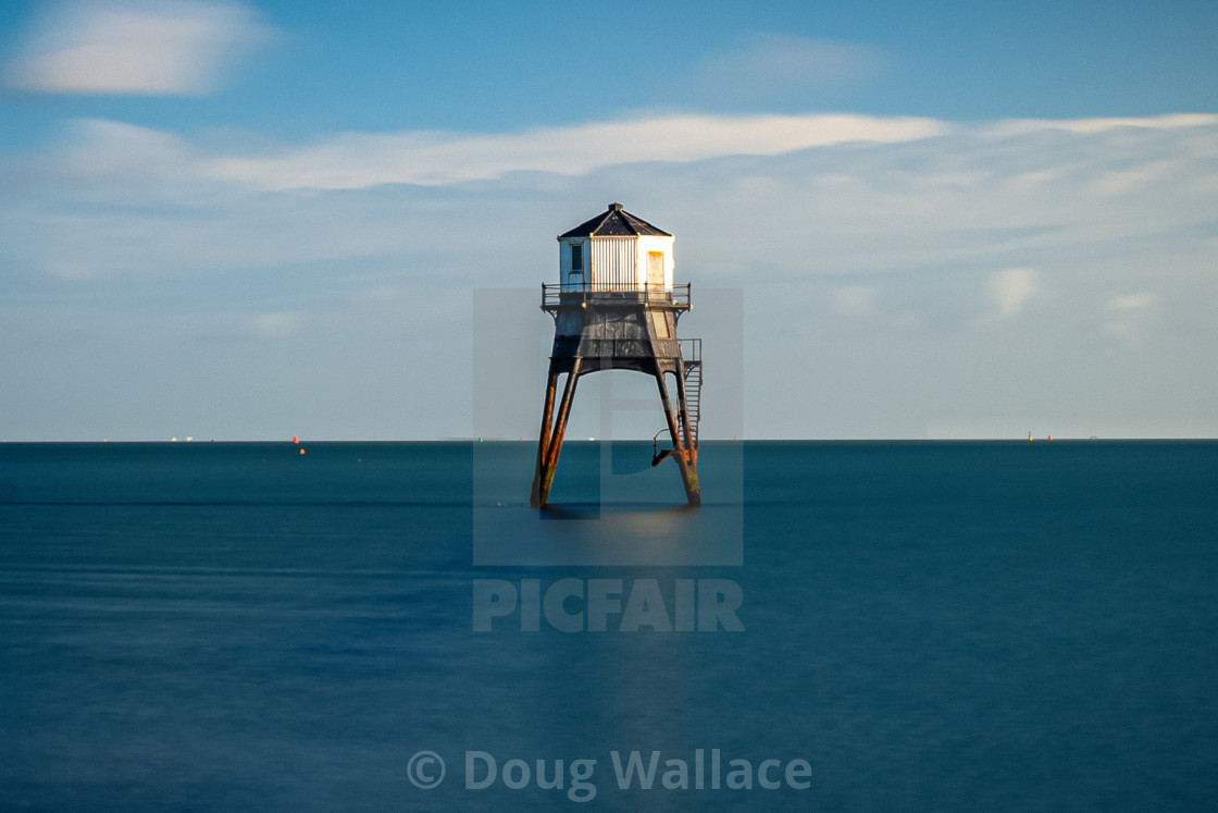 "Dovercourt lighthouse, Dovercourt, Harwich UK." stock image