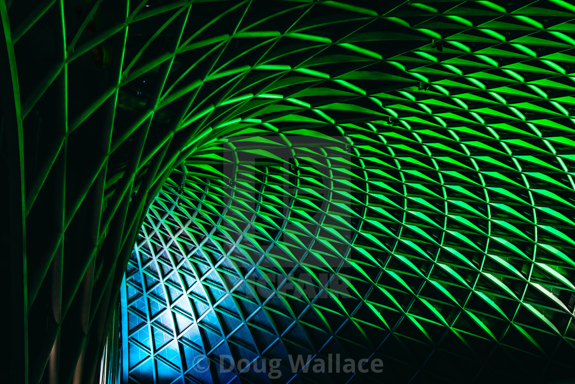 "Architecture from London King's Cross Train Station, London, UK." stock image