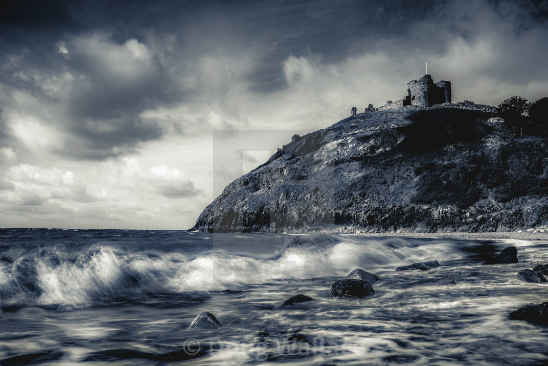 "Criccieth Castle, Wales UK." stock image