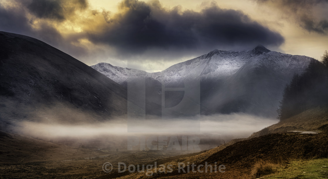 "Scots Mist" stock image