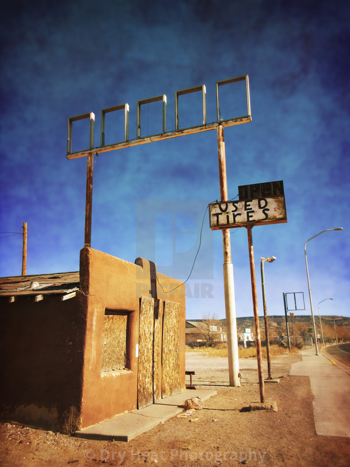 "Star Cafe on Route 66 in Grants, New Mexico" stock image