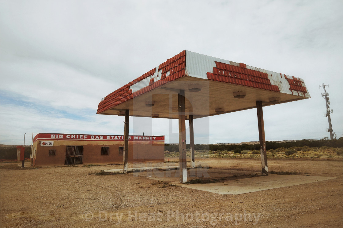 "Big Chief Gas Station Market" stock image