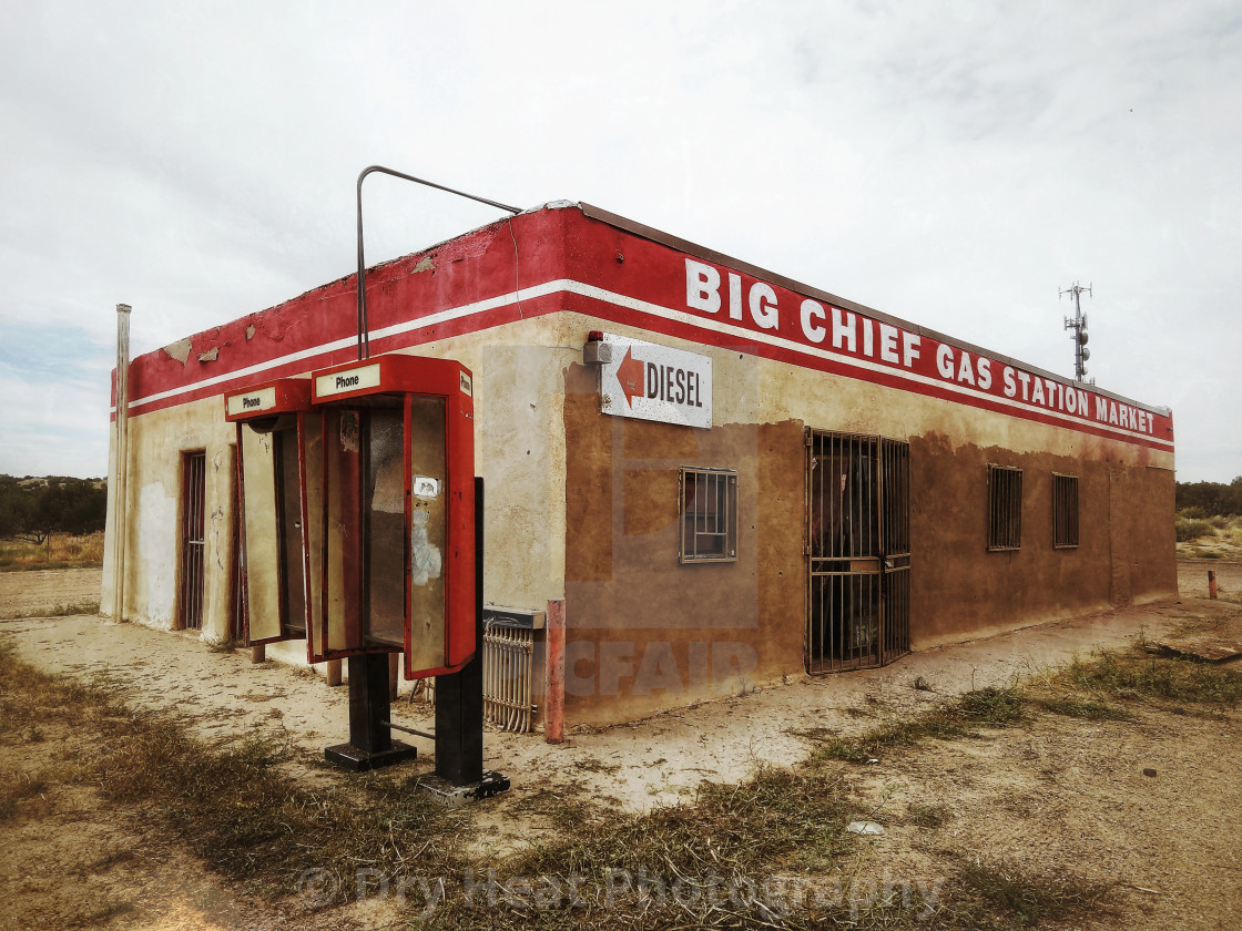 "Big Chief Gas Station Market" stock image