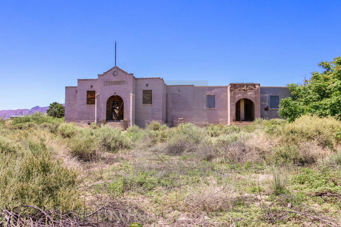 "Escondida School" stock image