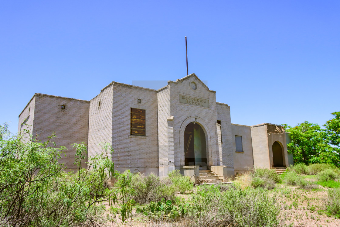 "Escondida School" stock image