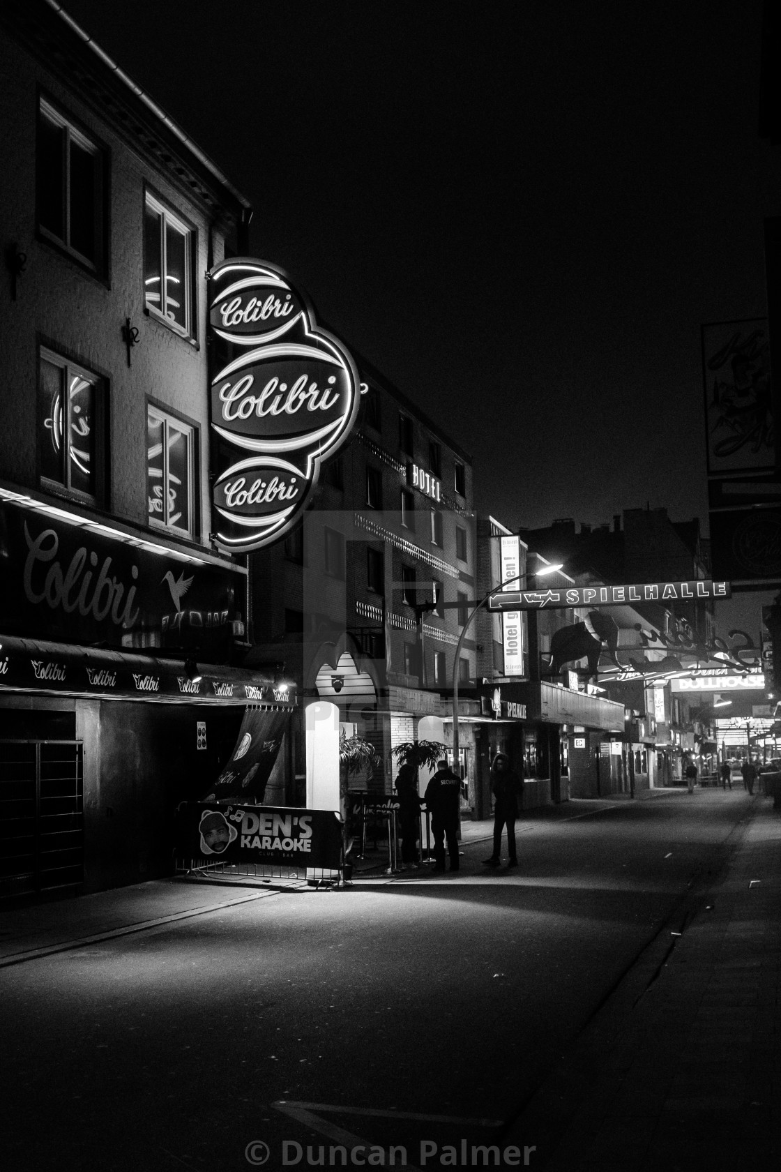 "Near the Reeperbahn 3" stock image