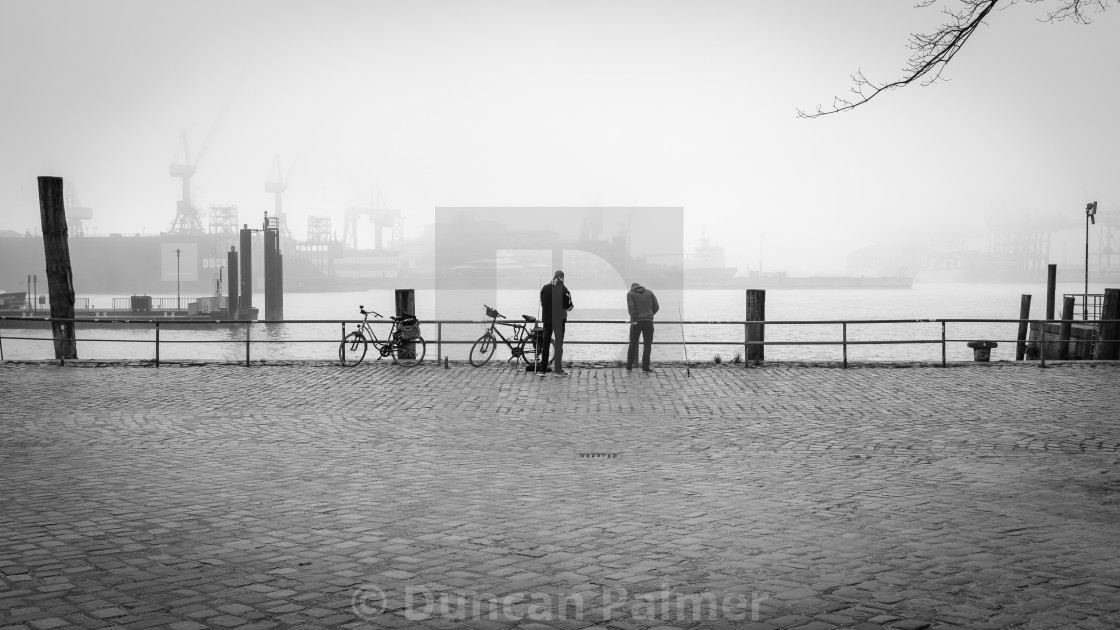 "Elbe mist" stock image