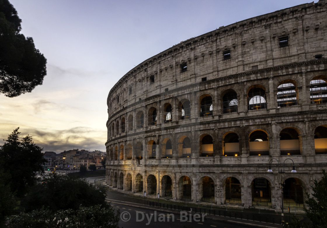 "The Colosseum" stock image