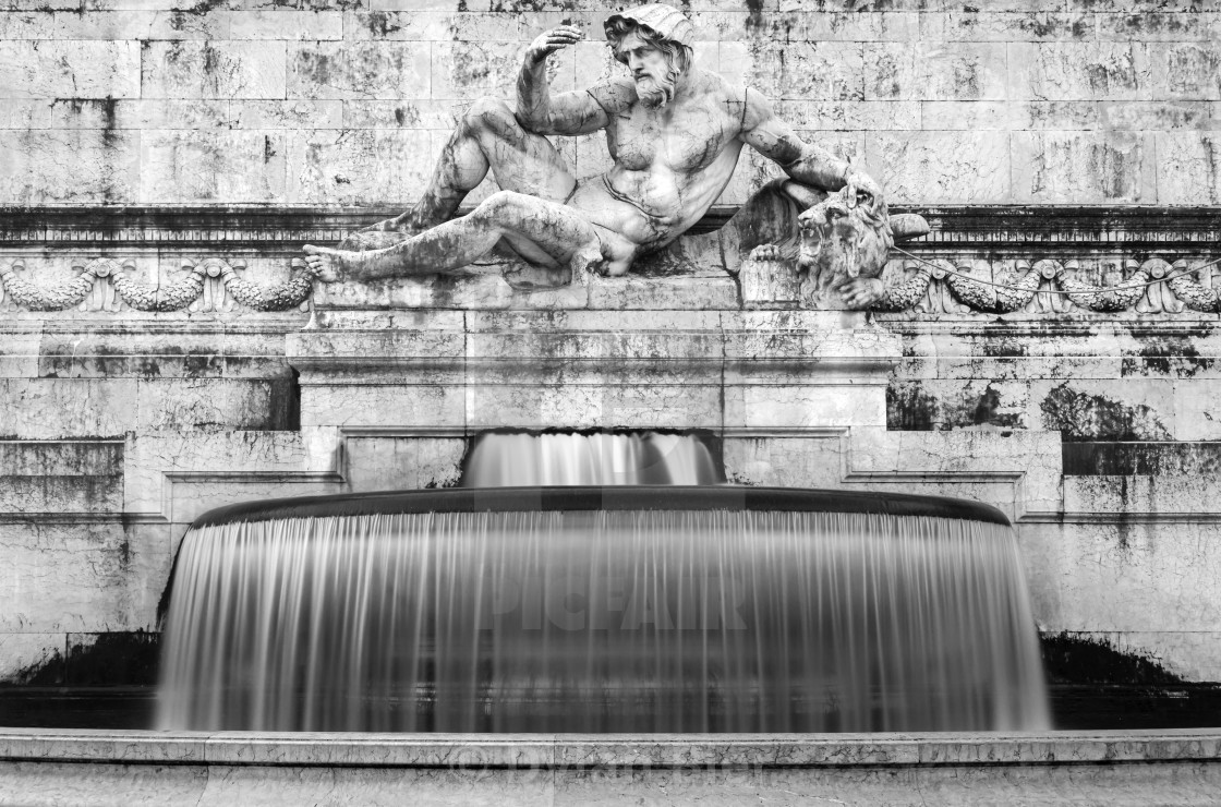 "The Fountain Of The Adriatic Sea 1" stock image