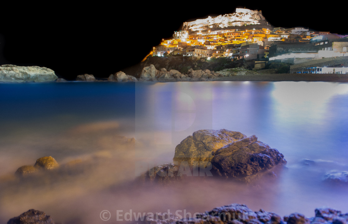 "Castelsardo Sardinia" stock image