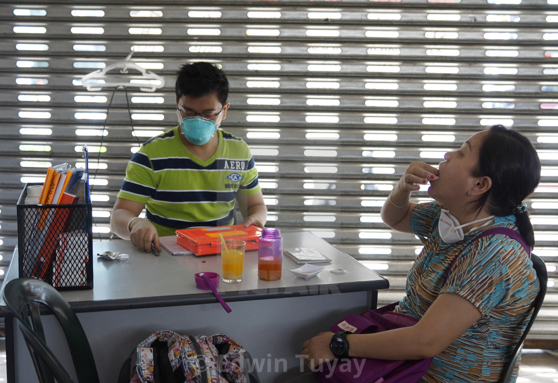 "Tuberculosis Patient" by Edwin Tuyay - $37.35 "Tuberculosis Patient" stock image