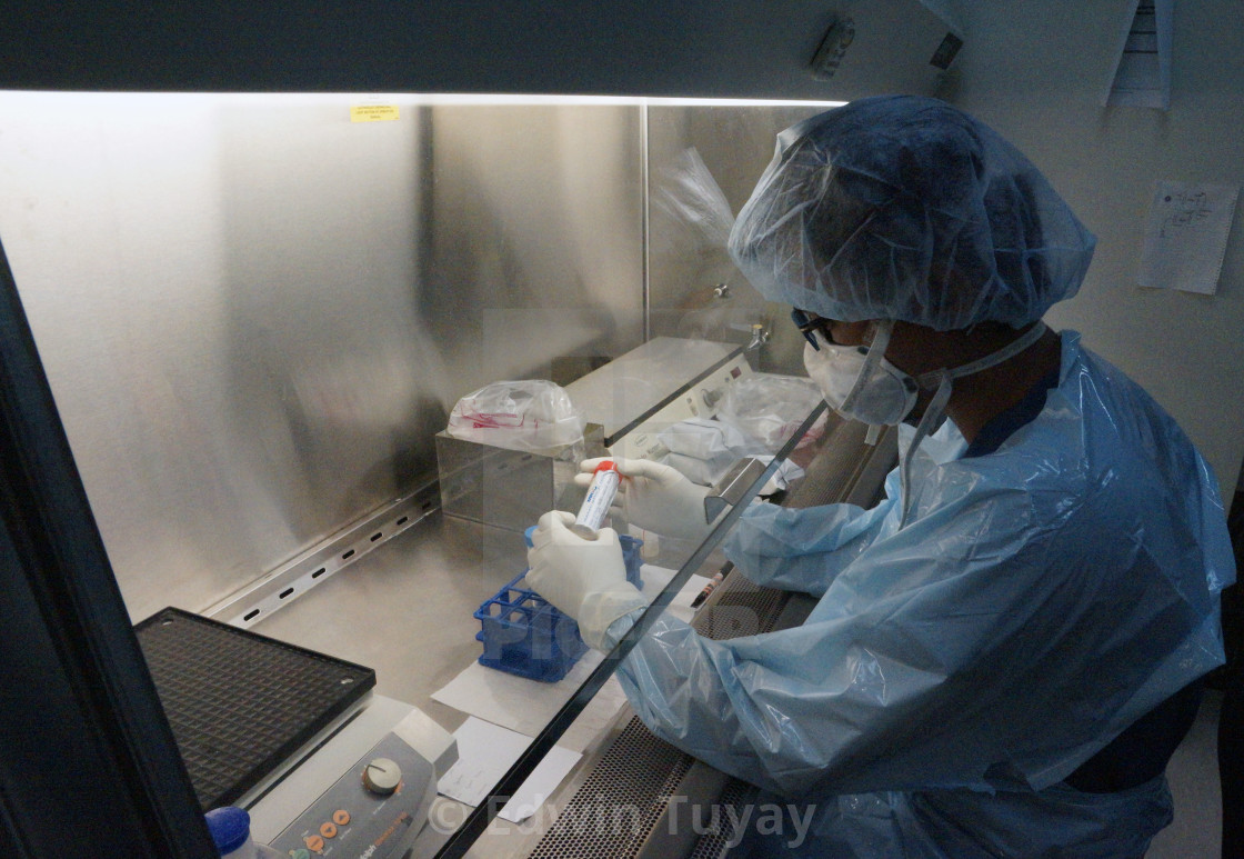 "Anti TB Lab in the Philippines" by Edwin Tuyay - $31.13 "Anti TB Lab in the Philippines" stock image