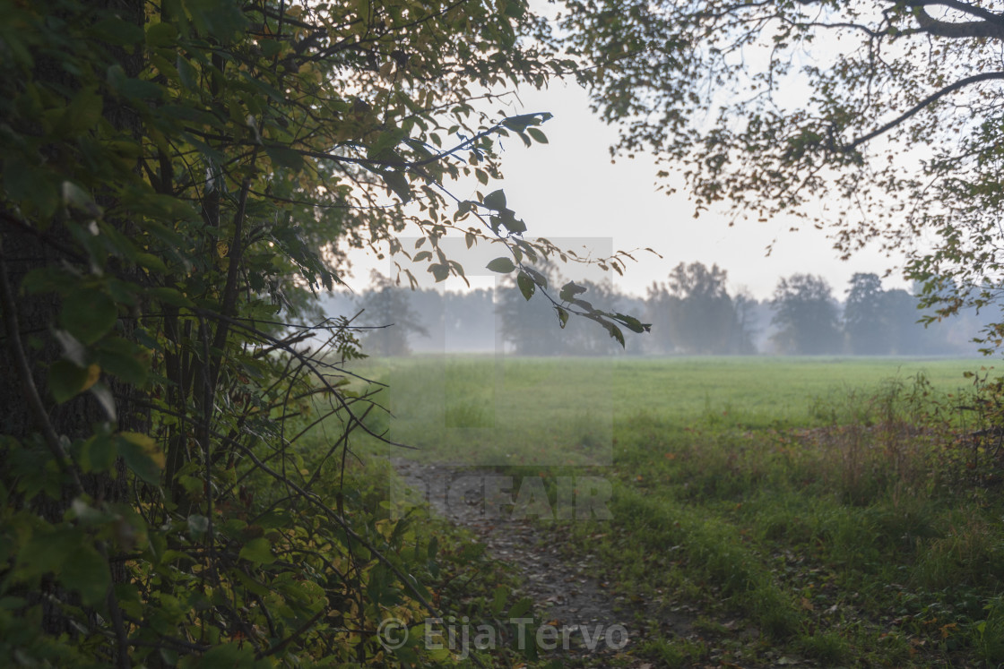 "Morning in Espoo" stock image