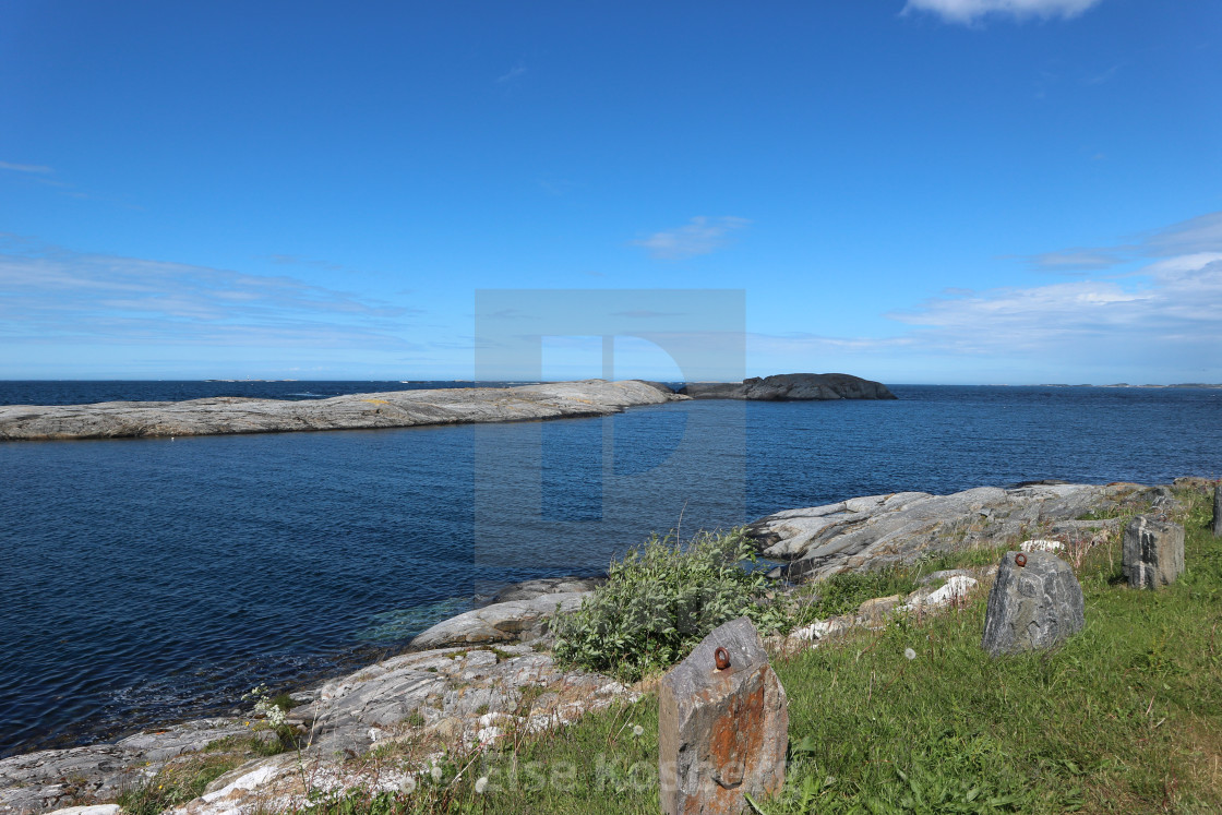 "View from the Atlantic Road in Norway" stock image