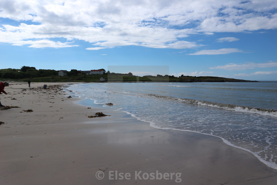 "Wonderful sunny day on the beach" stock image