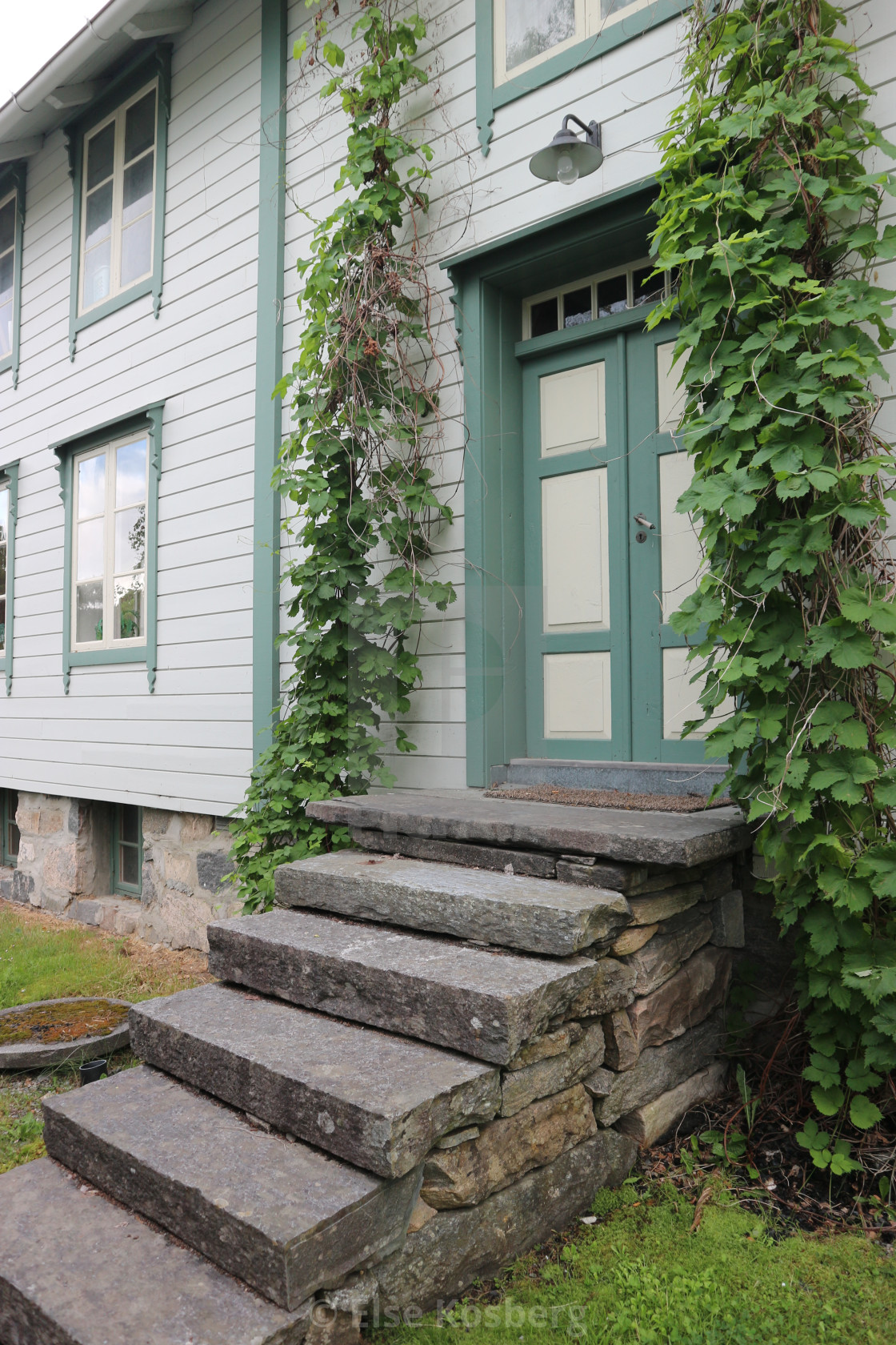 "Old front door" stock image