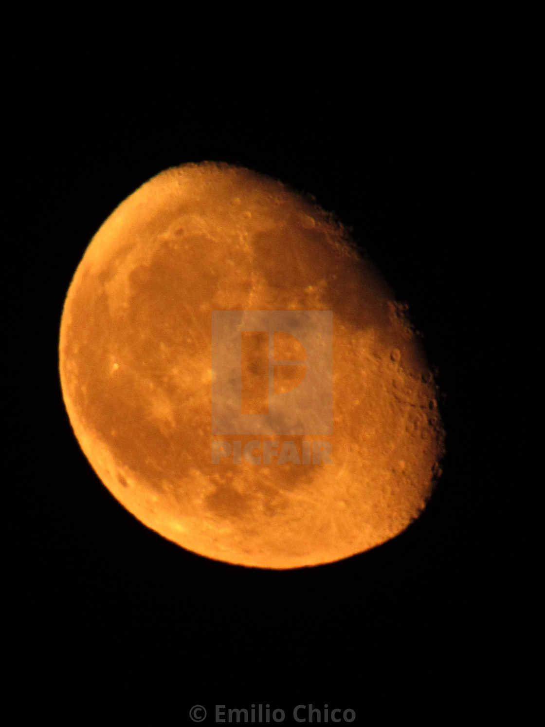 "Waning Gibbous" by Emilio Chico - $15.31 "Waning Gibbous" stock image