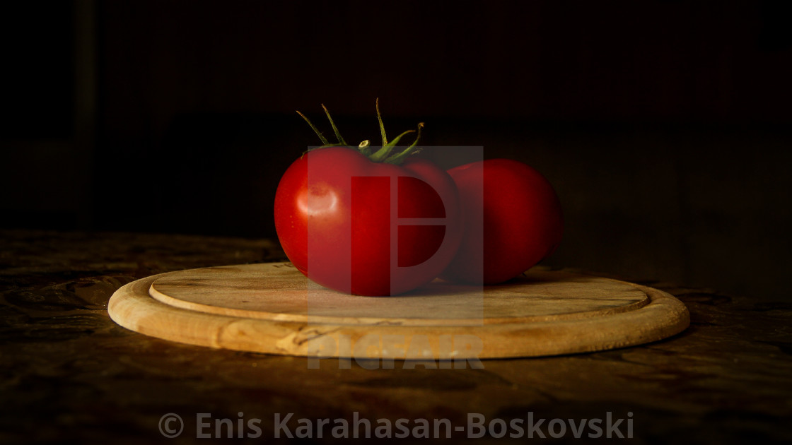 "Tomato red" stock image