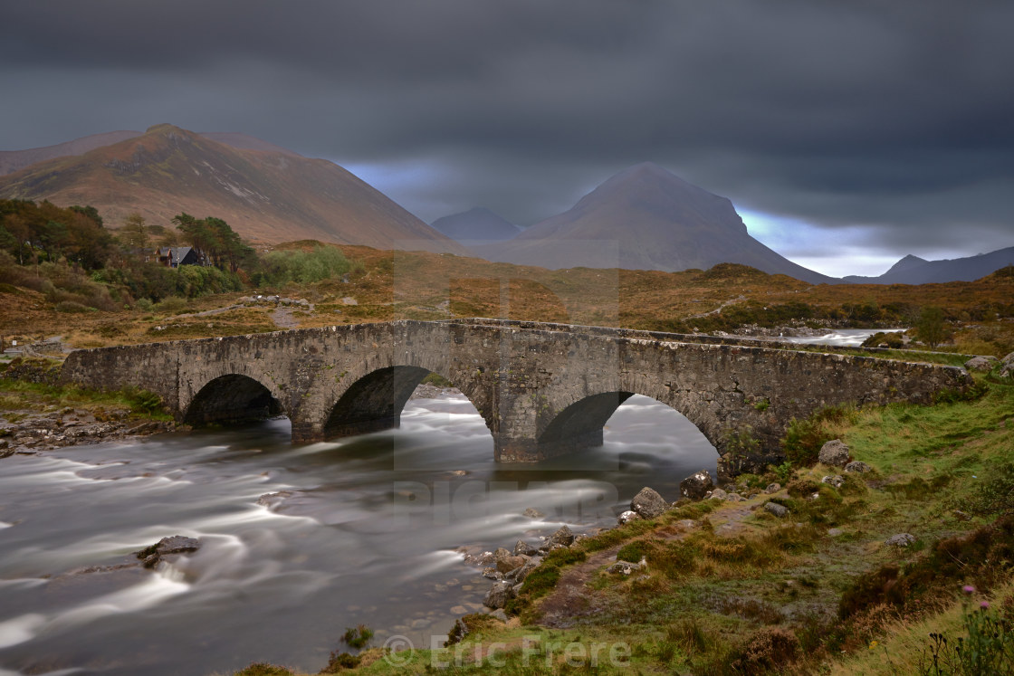 "Sligachan Old Bridge" by Eric Frere - $40.35 "Sligachan Old Bridge" stock image