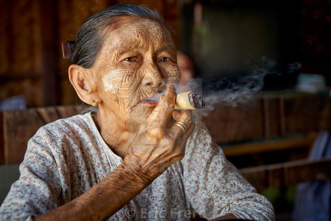 "Daw Mya Yin" by Eric Frere - $40.35 "Daw Mya Yin" stock image