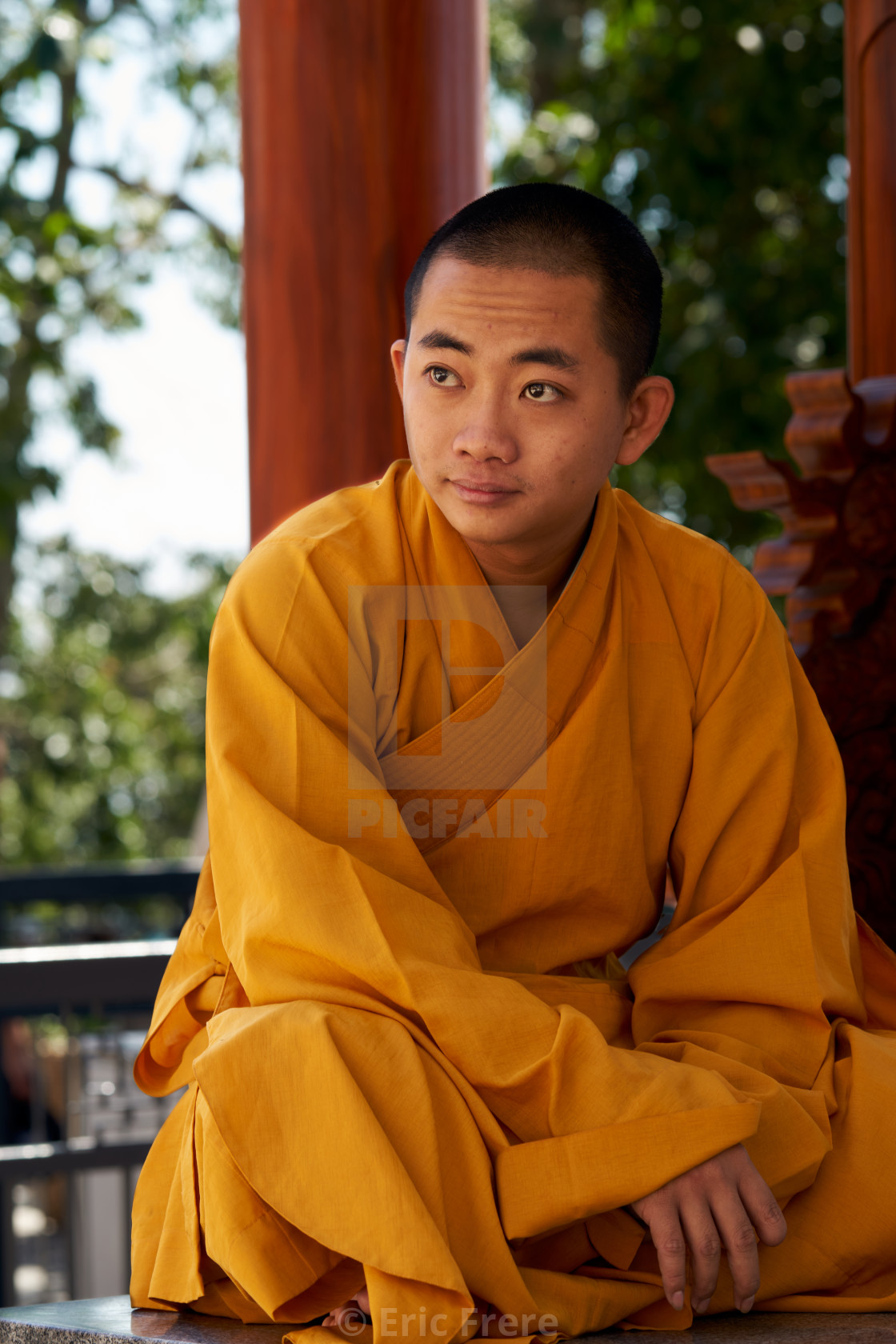 "Temple at Black Lady Mountain, Vietnam" by Eric Frere - $40.35 "Temple at Black Lady Mountain, Vietnam" stock image