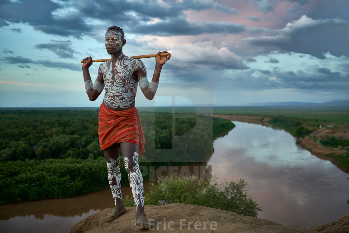 "Sunset over the Omo River" by Eric Frere - $40.35 "Sunset over the Omo River" stock image