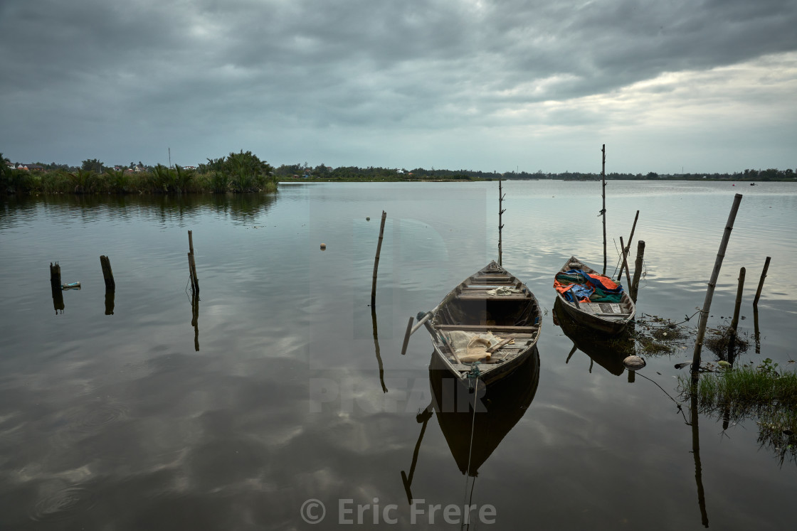 "Sunset along Tra Que Village" by Eric Frere - $40.35 "Sunset along Tra Que Village" stock image