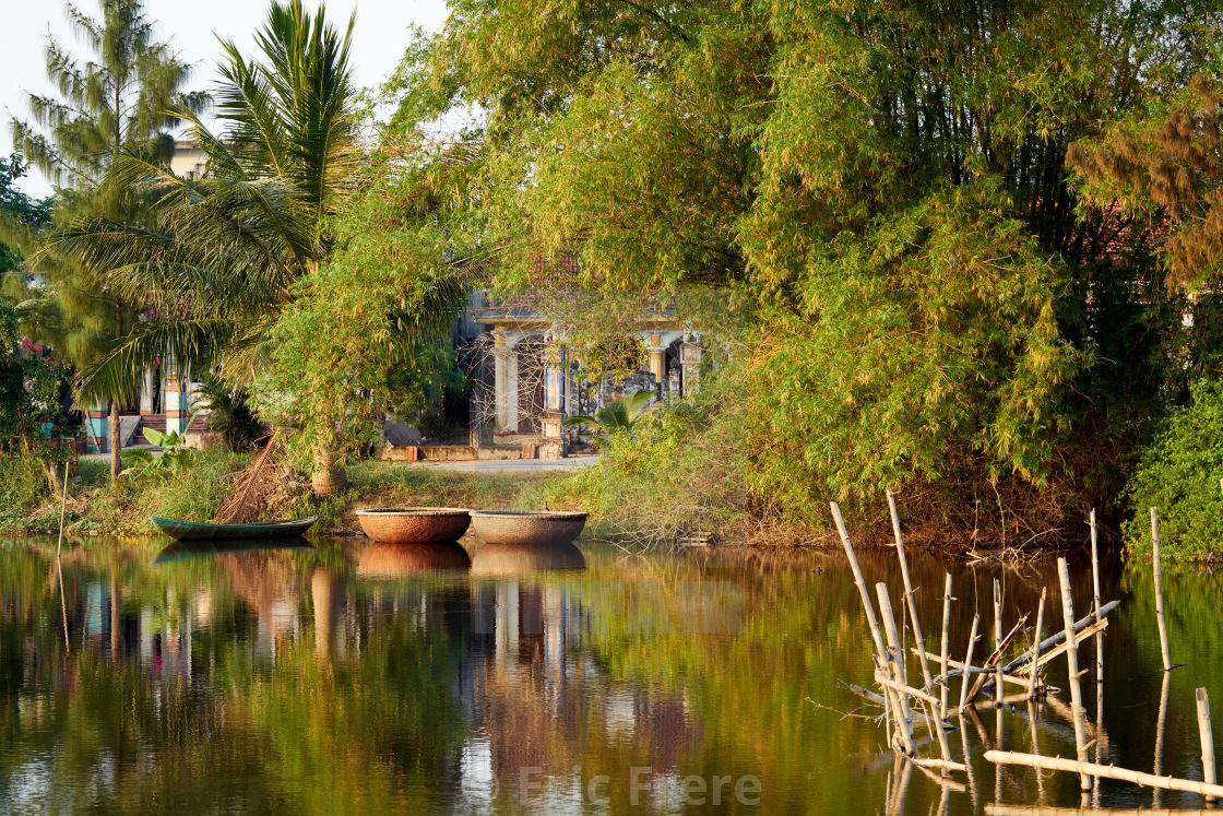 "Waterfront Home, Hội An" by Eric Frere - $40.35 "Waterfront Home, Hội An" stock image