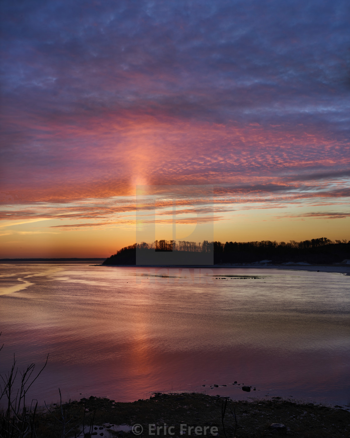"Sunrise Reflection over Crane Beach, Massachusetts" by Eric Frere - $40.35 "Sunrise Reflection over Crane Beach, Massachusetts" stock image