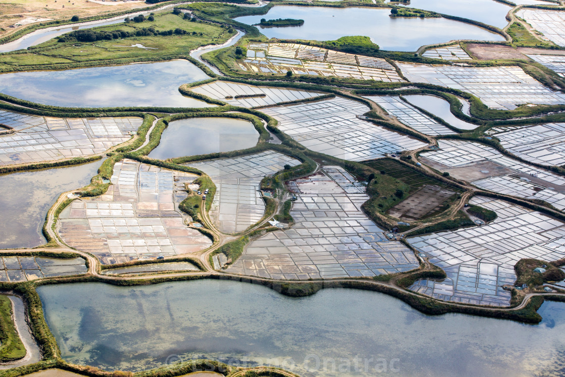 "Fleur de Sel Air-View" by Estefano Onatrac - $12.35 "Fleur de Sel Air-View" stock image