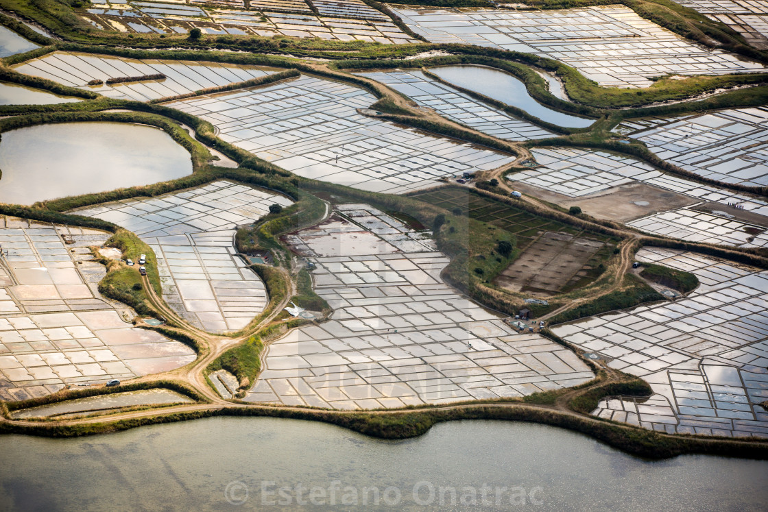 "Fleur de Sel Air-View" by Estefano Onatrac - $12.35 "Fleur de Sel Air-View" stock image