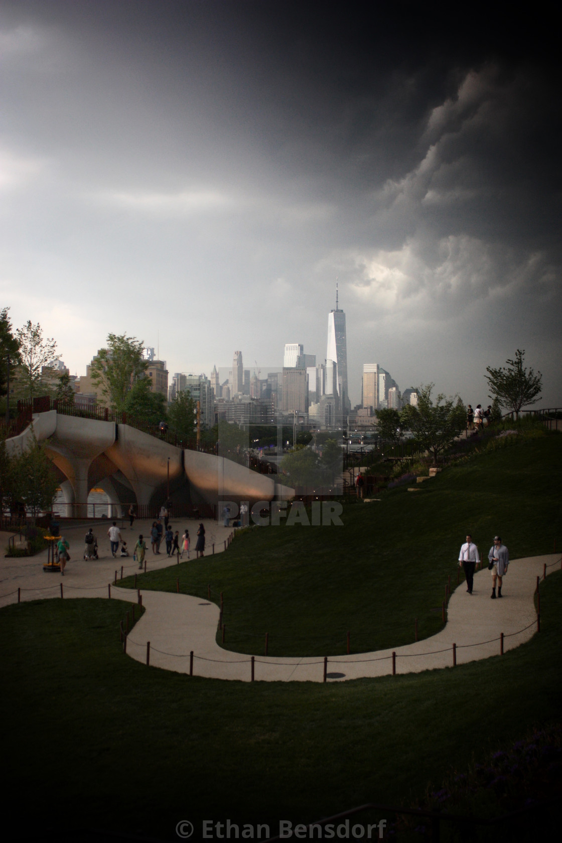 "Incoming Storm" stock image