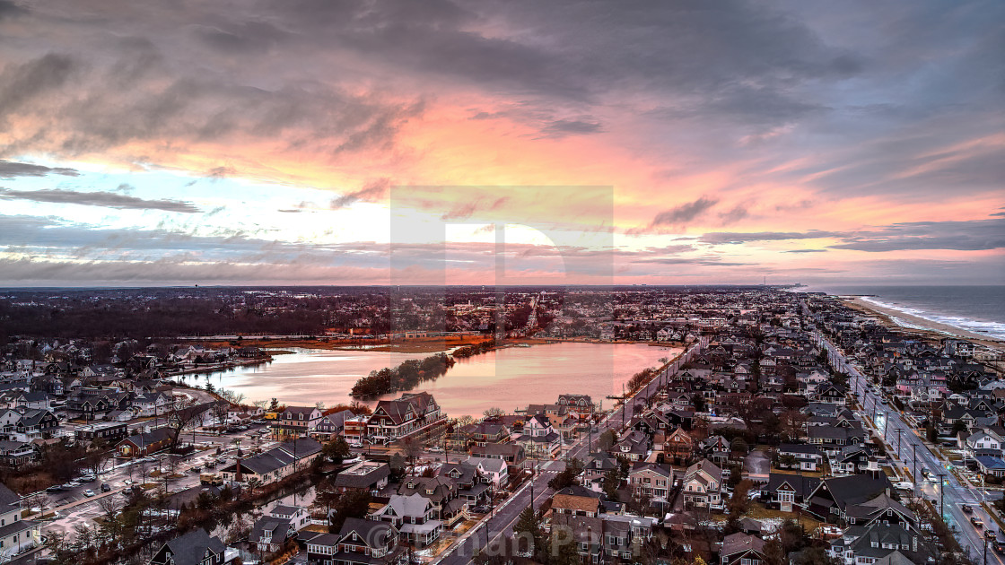 "Twilight After a Storm" stock image