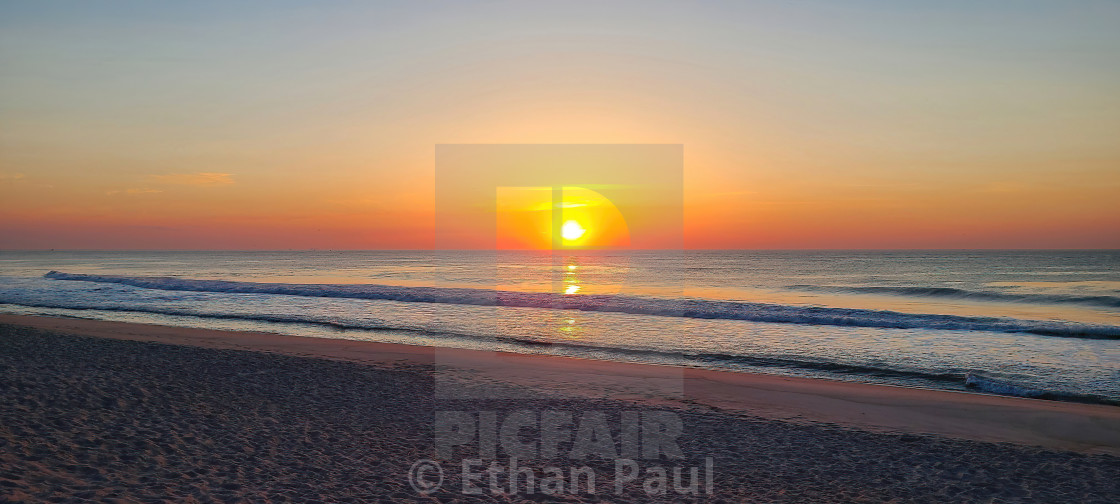 "Sunrise Glow" stock image