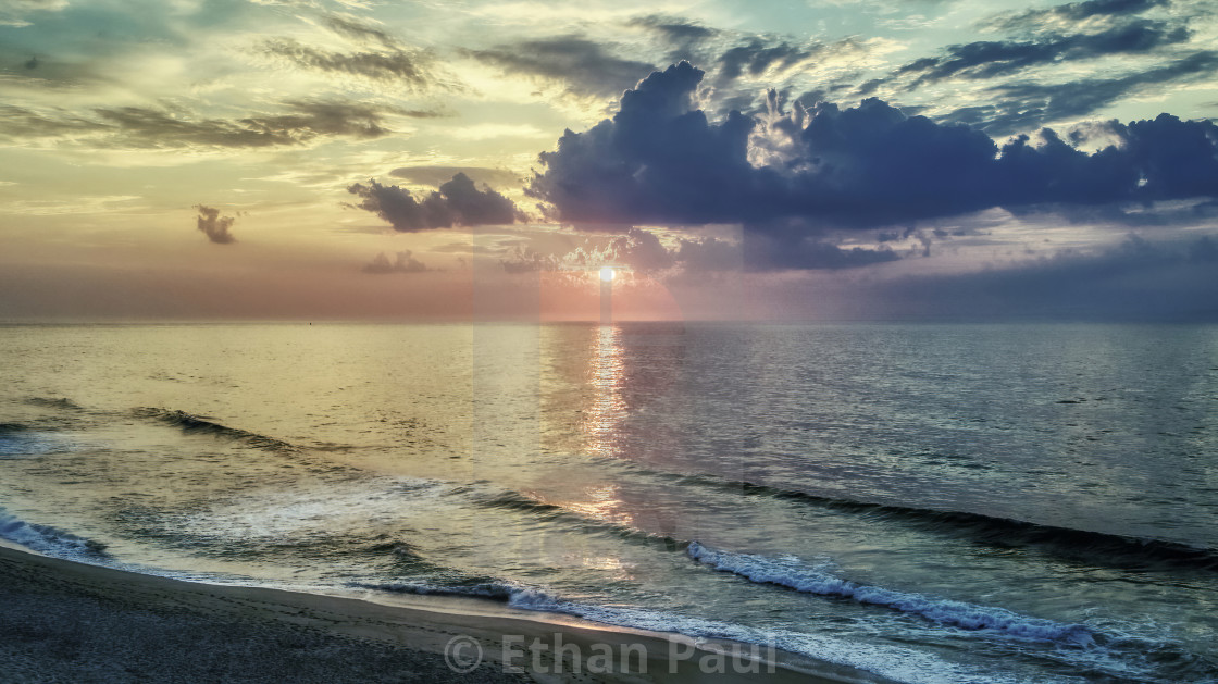 "Calm before a storm" stock image