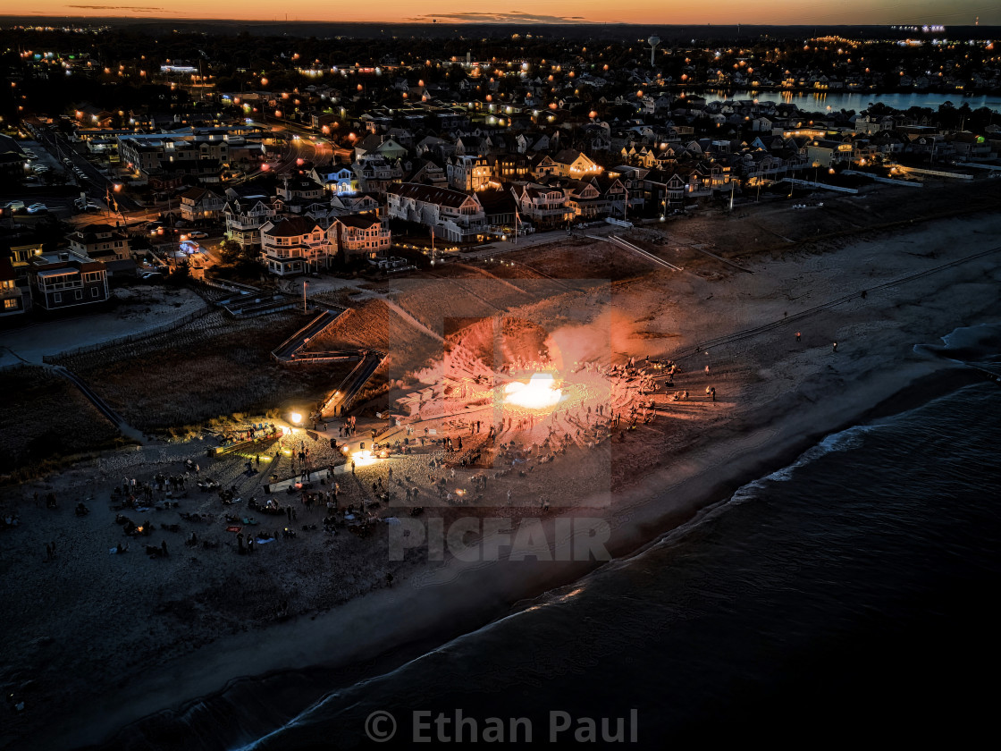 "The Locals Bonfire 2" stock image