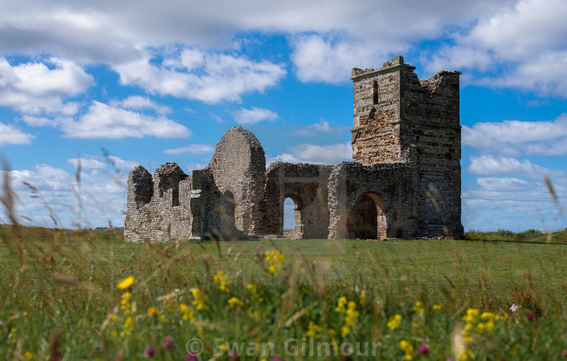 "Knowlton Church" by Ewan Gilmour - $15.44 "Knowlton Church" stock image