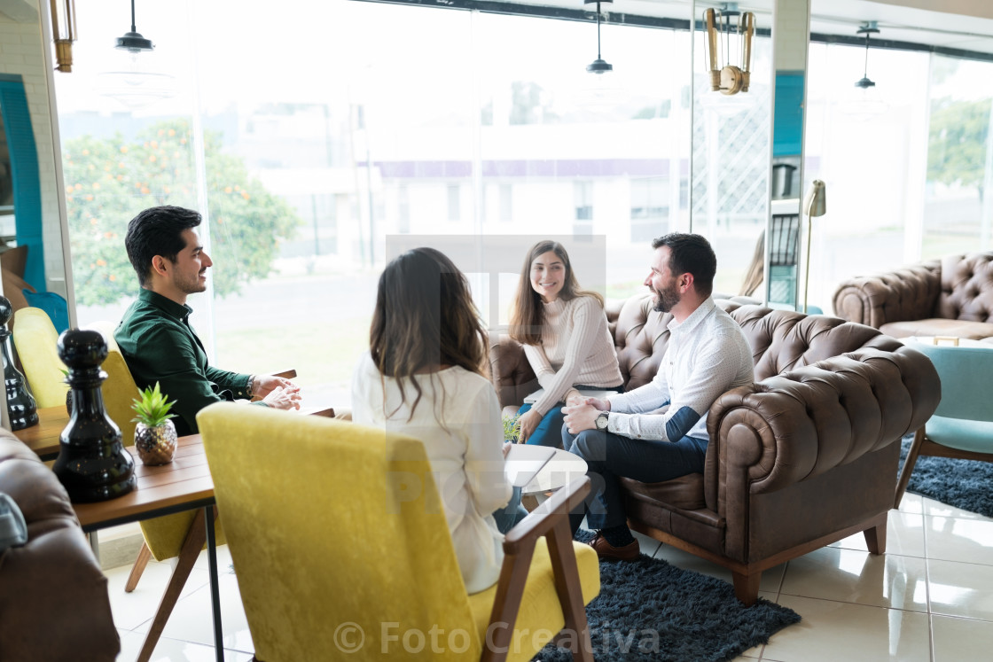 "Business Professionals Planning In Meeting At Office" by Foto Creativa - £3.80 "Business Professionals Planning In Meeting At Office" stock image