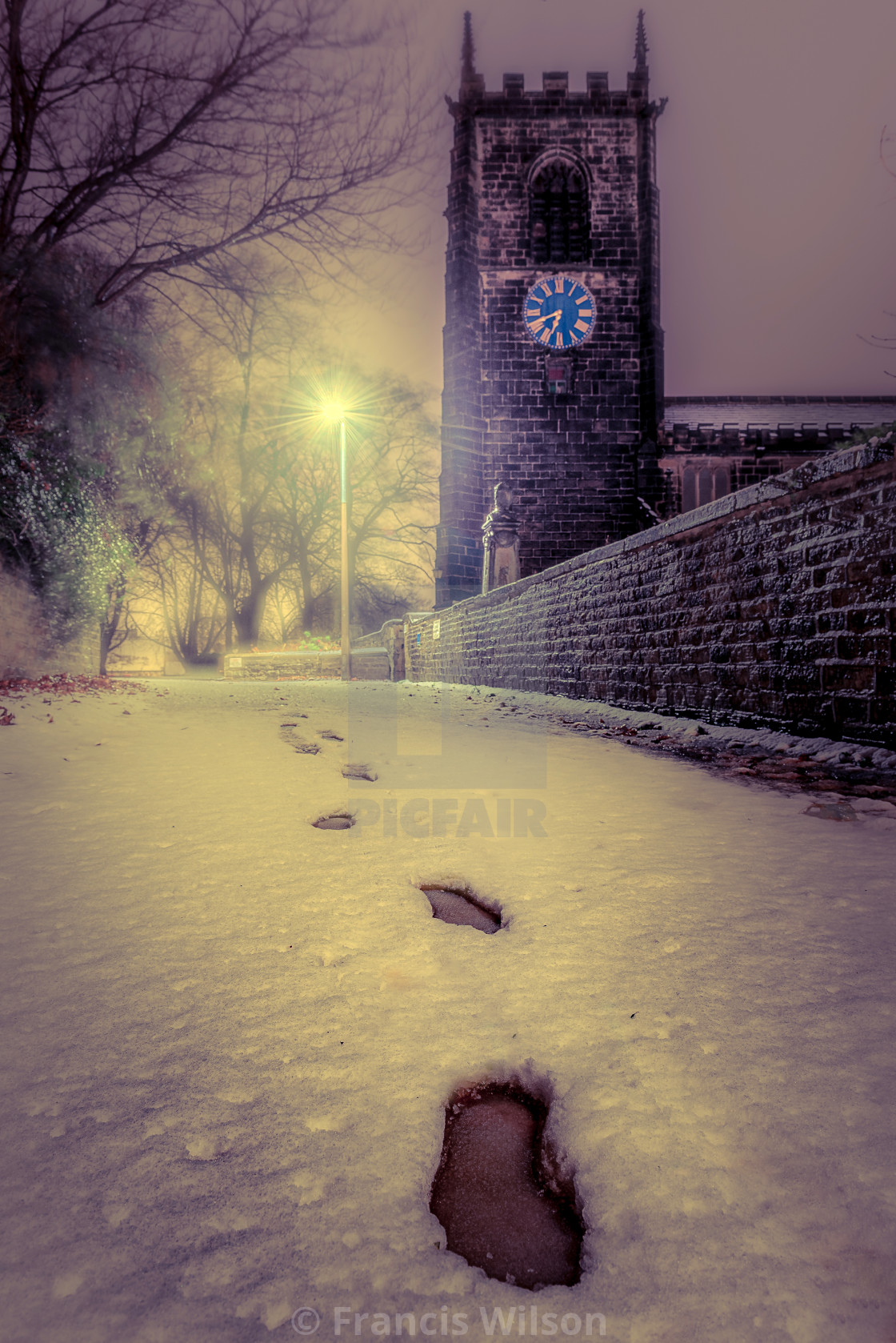 "The Snowman" stock image