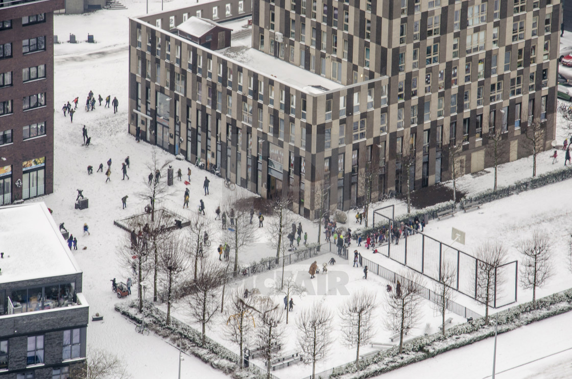 "Schoolyard in wintertime" by Frans Blok - $15.41 "Schoolyard in wintertime" stock image