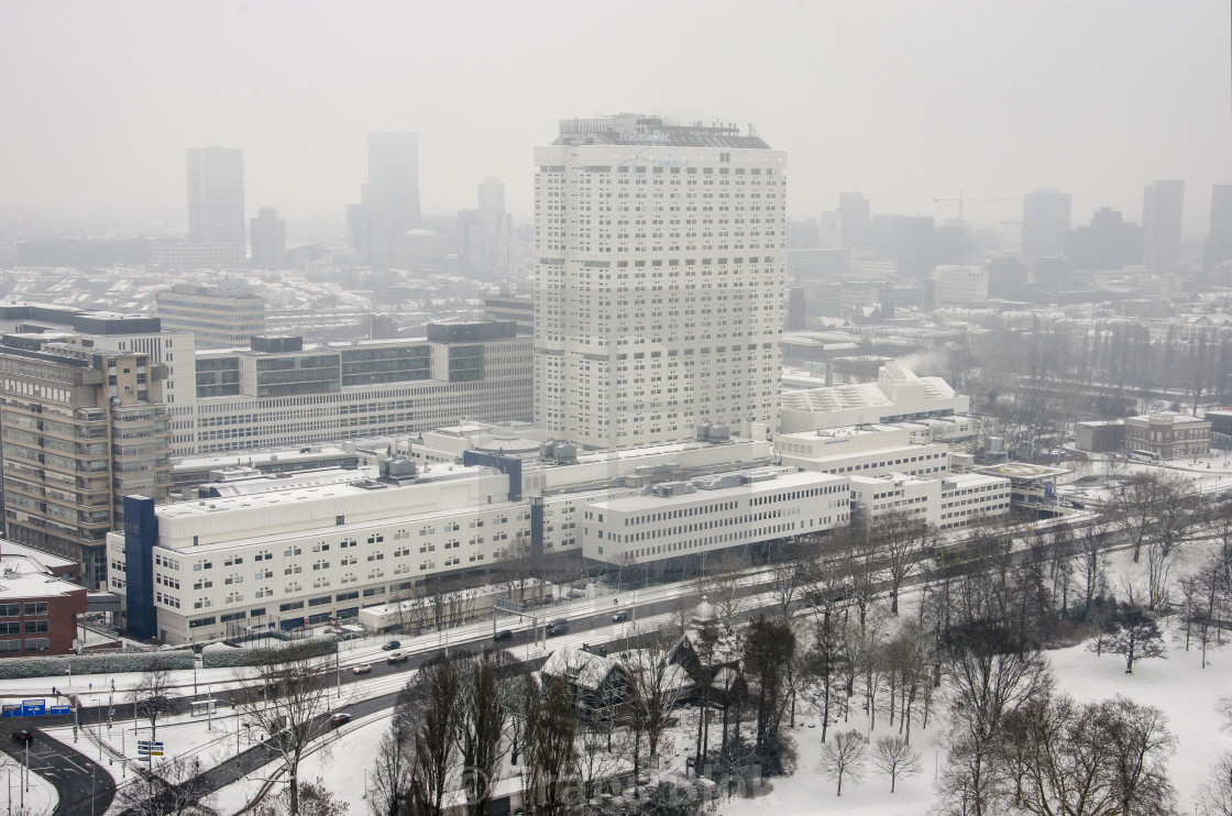 "Erasmus hospital in winter" by Frans Blok - $15.41 "Erasmus hospital in winter" stock image