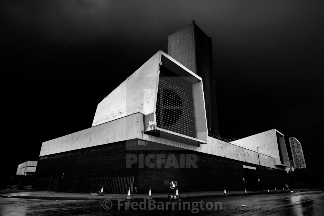 "Entrance to Kingsway Tunnel, Liverpool" stock image