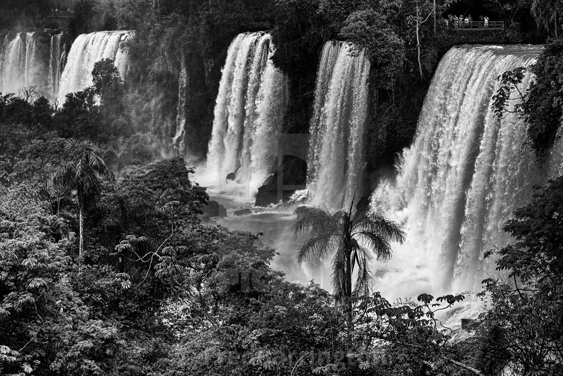 "Water Power - Iguazu Falls" stock image