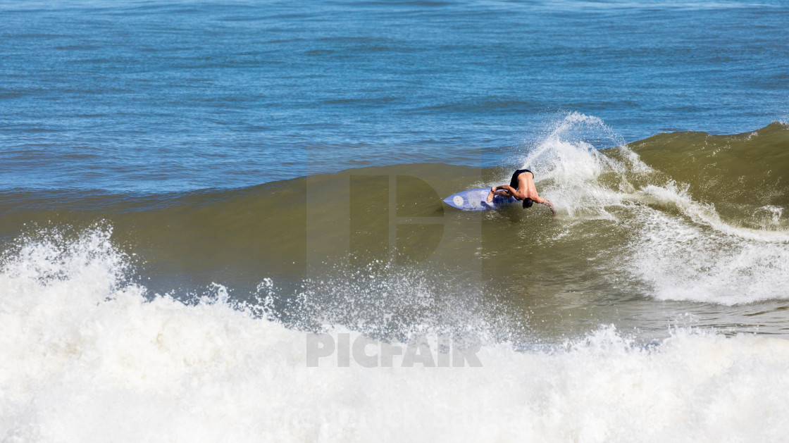 "Surfing" stock image