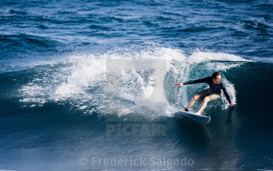 "Surfing" stock image